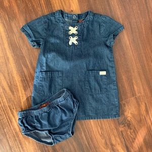 7 for all mankind - Denim top and bloomers